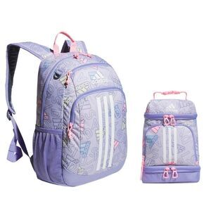 Adidas Young BTS Creator 2 Backpack and Adidas Excel 2 Lunch Bag Set